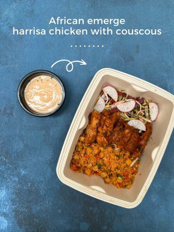African Emerge Harrisa Chicken with Couscous